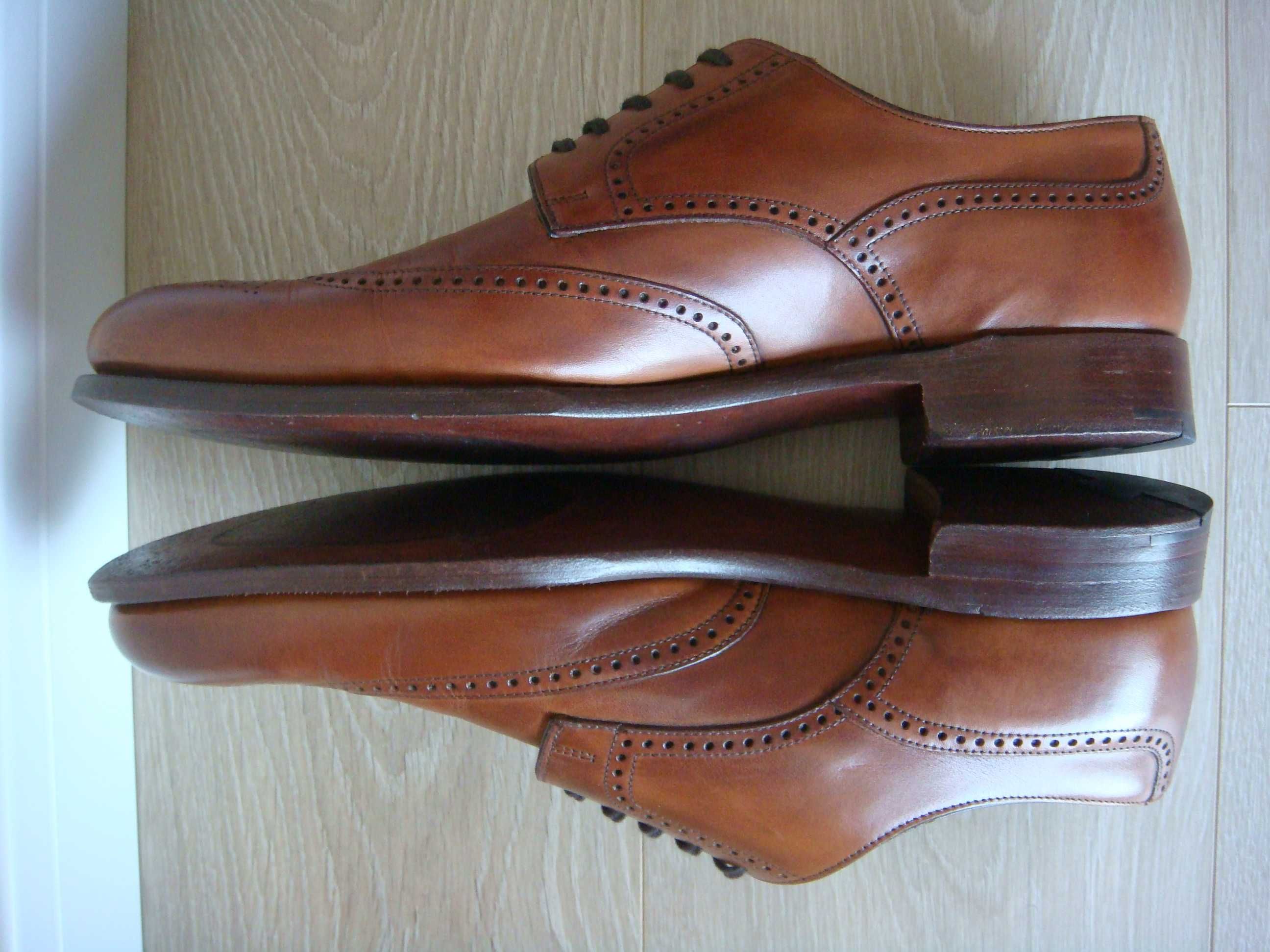 Półbuty BARKER England 9,5F / 44 _ church's cheaney loake