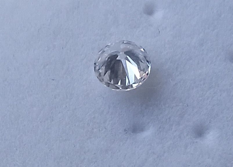 Diamante Certificado  CVD 4mm   Pureza IF