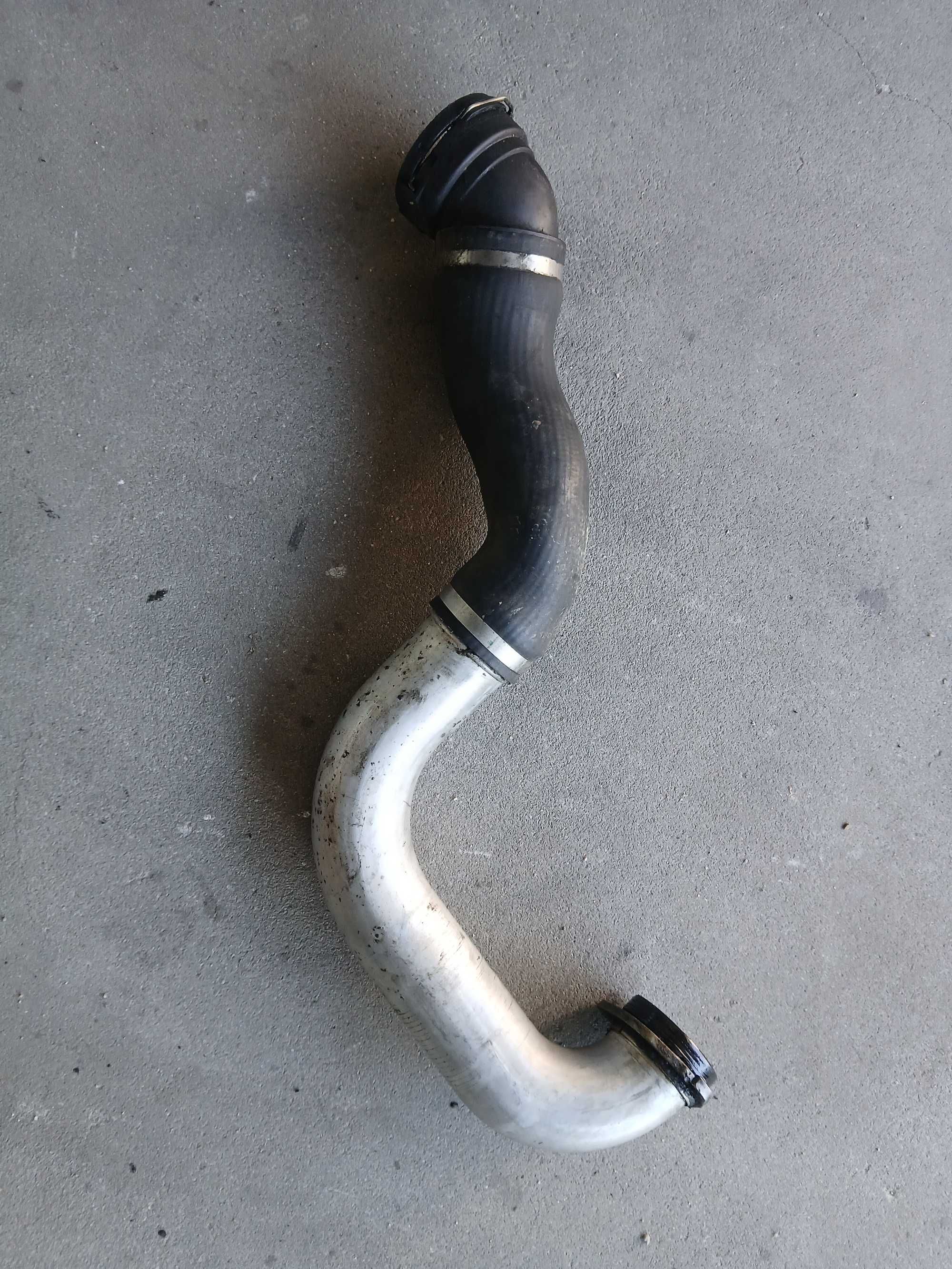 bmw e60 rura przewód intercoolera m57