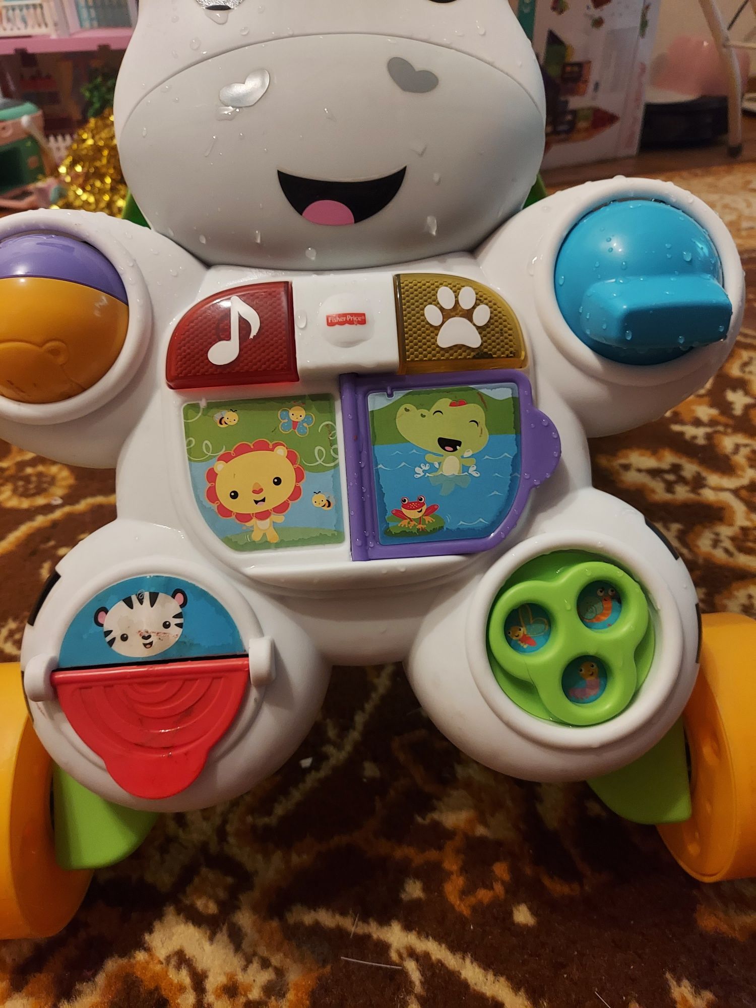 Ходунки интерактивные Fisher Price Зебра