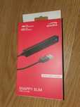 Hub SpeedLink SNAPPY SLIM USB Hub, 4x USB  czarny