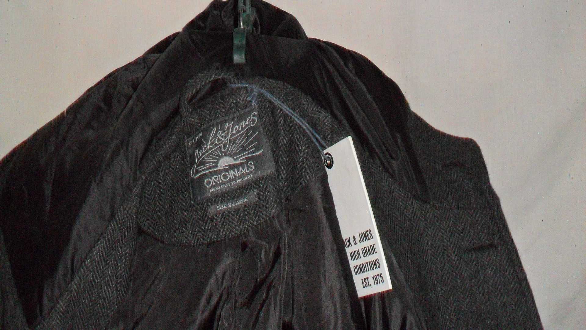 бушлат куртка  бренд зима шерсть новый Jack&Jones XL 52-54