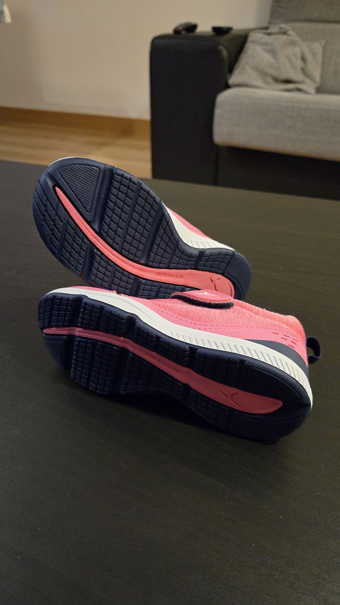 Ténis Menina Rosa - Decathlon Domyos I Move - 27