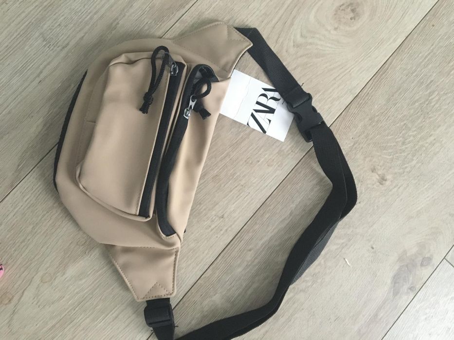 Nerka na biodra Zara beżowa wodoodporna nowa