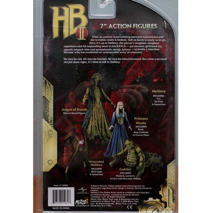 Figura Mezco Hellboy II Wounded Hellboy