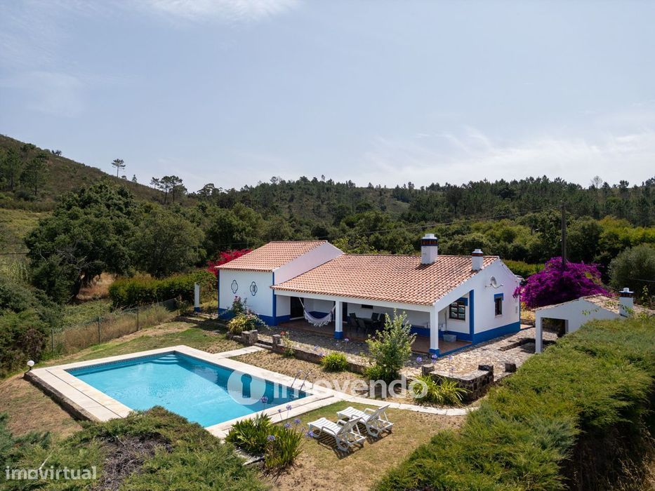 Monte Alentejano T3 com Piscina, 3 Hectares de Privacidade e Paisagem