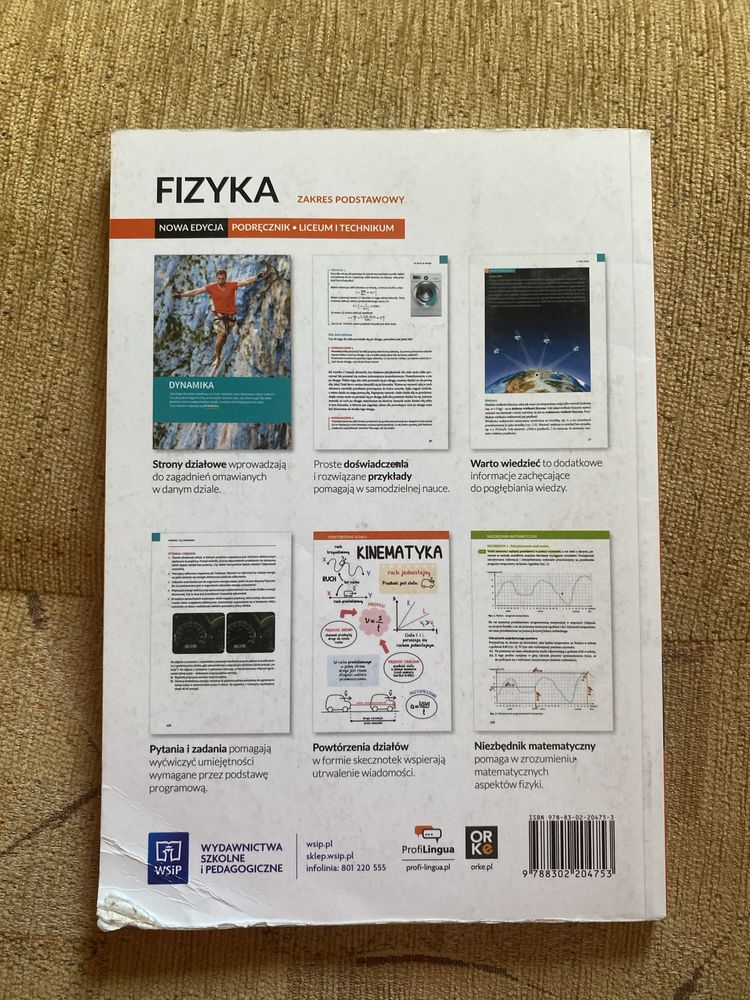 Fizyka 1 klasa nowa edycja