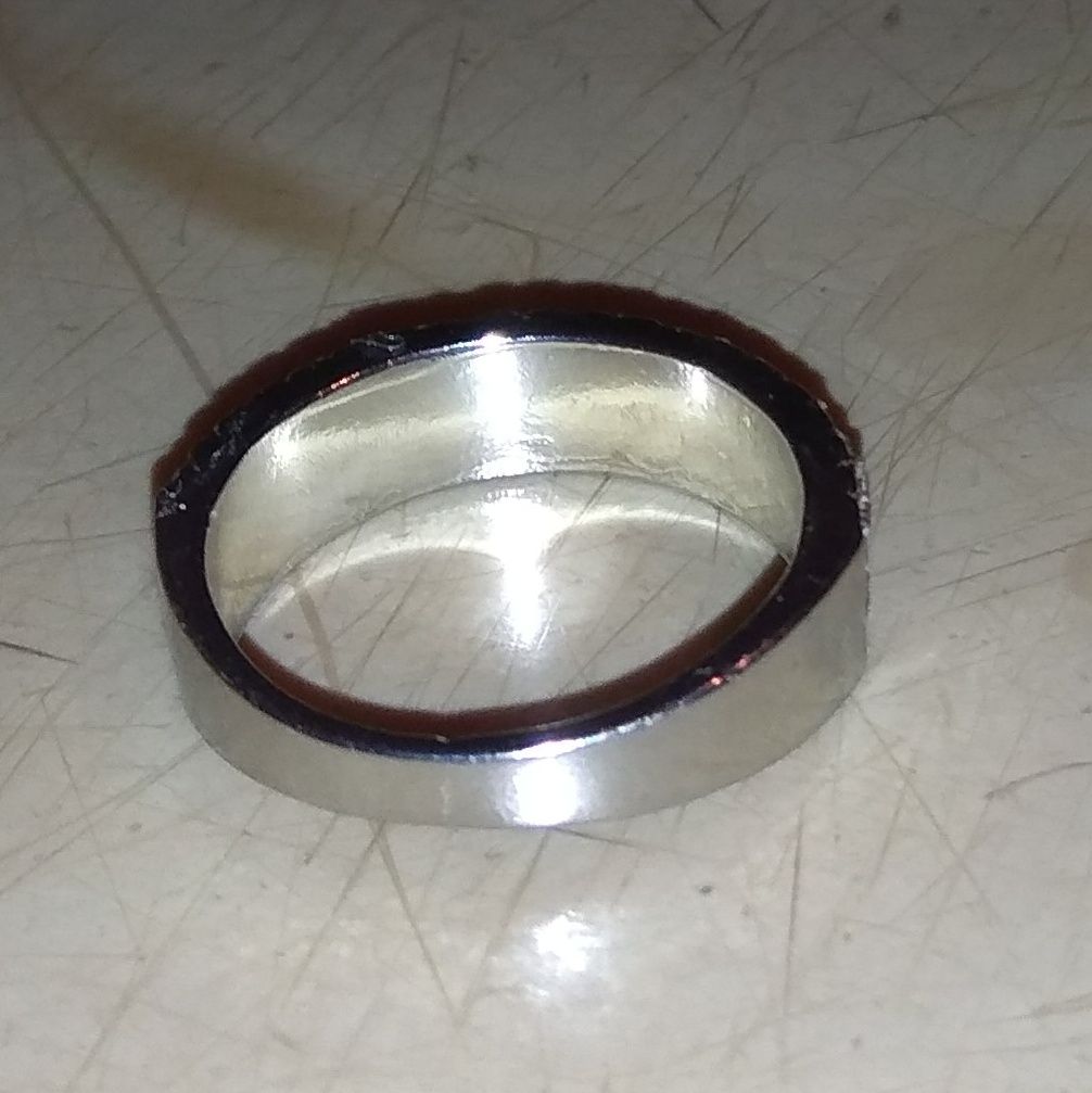 Кольцо (серебро с кристаллами). Размер 18