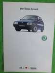 SKODA Favorit język niemiecki