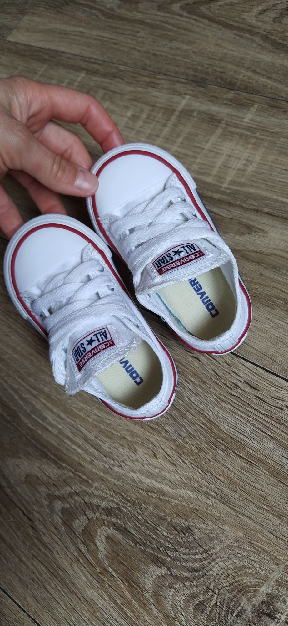 Converse Trampki Conversy niskie białe r.20