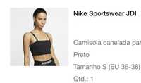 Top NIKE preto S novo!!