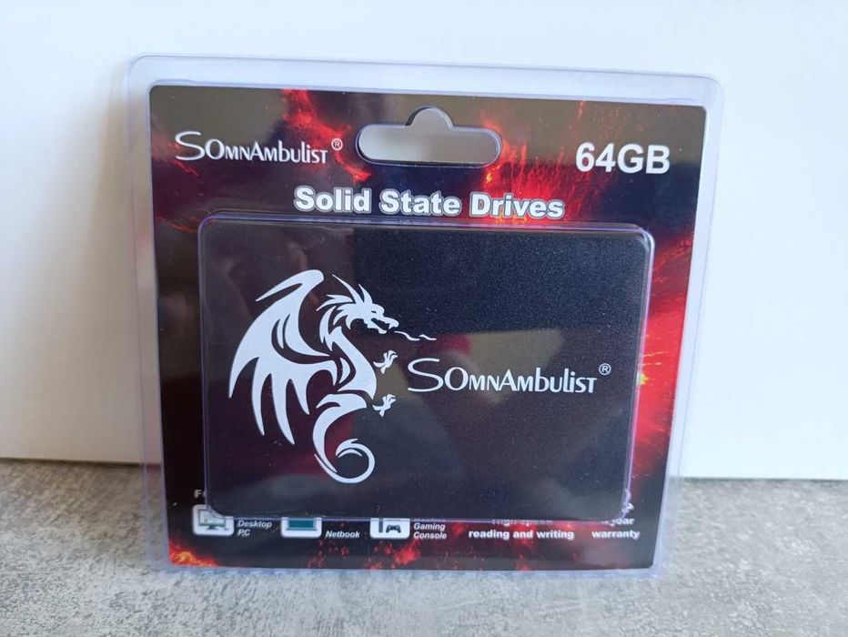 Новий SSD диск - SomnАmbulist об'ємом 64GB