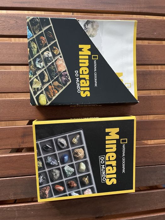 Coleção completa Minerais do Mundo National Geographic
