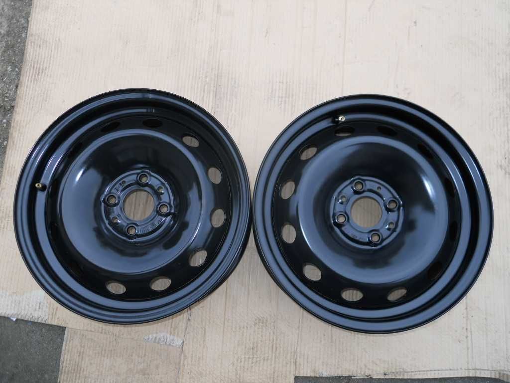Nieużywana, ORYGINALNA felga stalowa 15 FIAT Stilo, 4x98, 6,5J, ET43