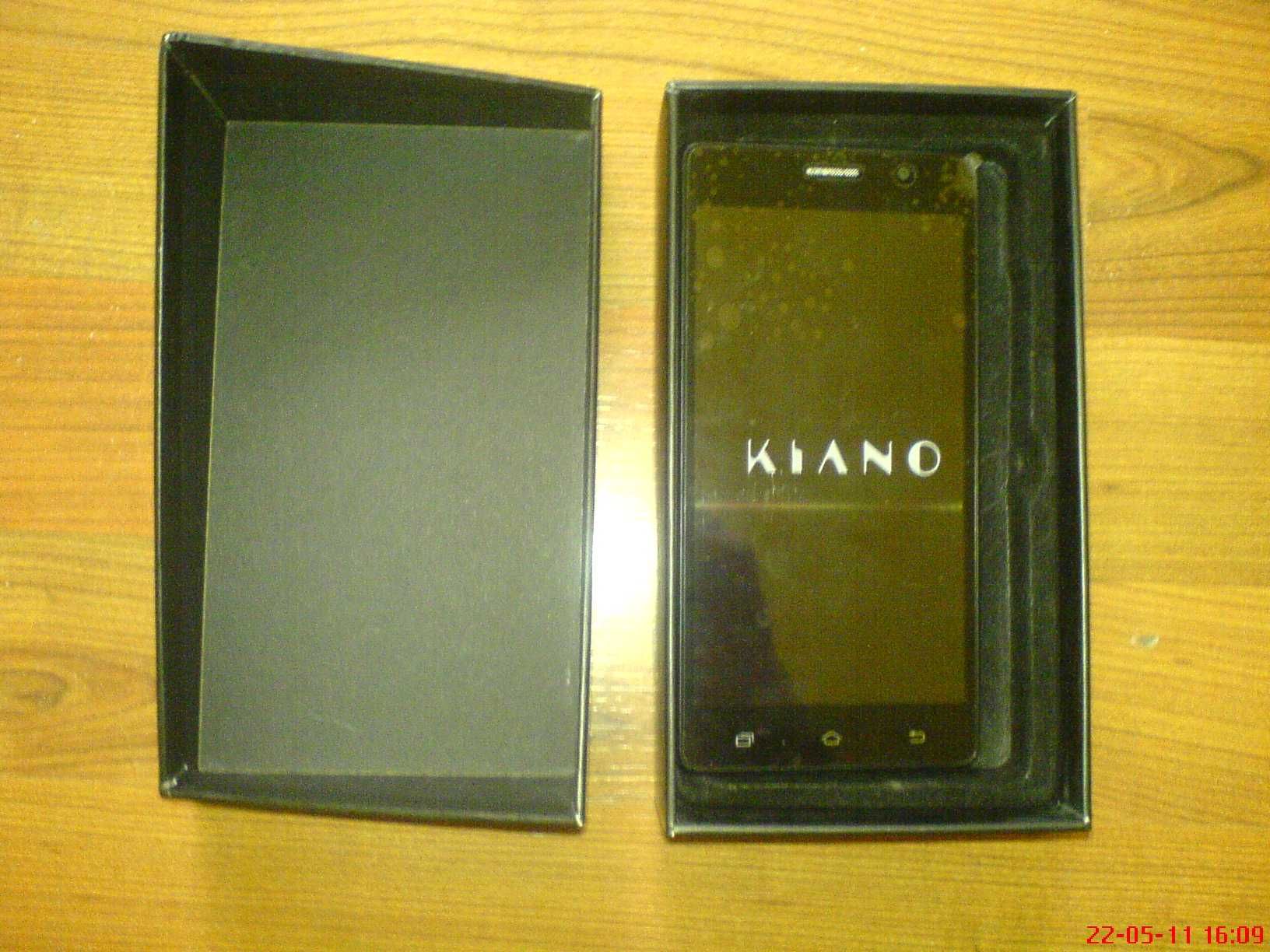 Smartfon Kiano Elegance 5.0 Lite Czarny Dual Sim NIEUŻYWANY NA GWARANC