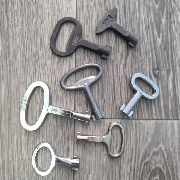 Фирменный ключ типа "бабочка" для электрошкафов/щитов