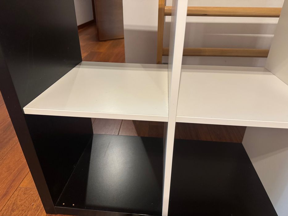 Szafka Ikea czarno-biała