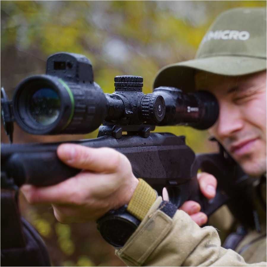 Celownik noktowizyjny noktowizor HIKMICRO Alpex 4K LRF z X-Hog Pro 3w1