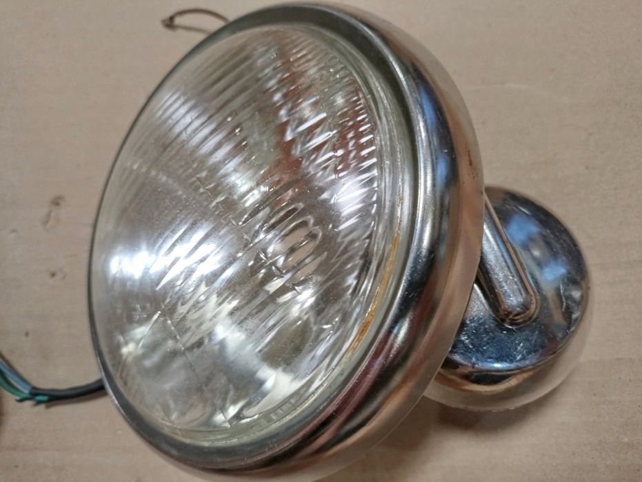 Фара и повороты МОТО хром