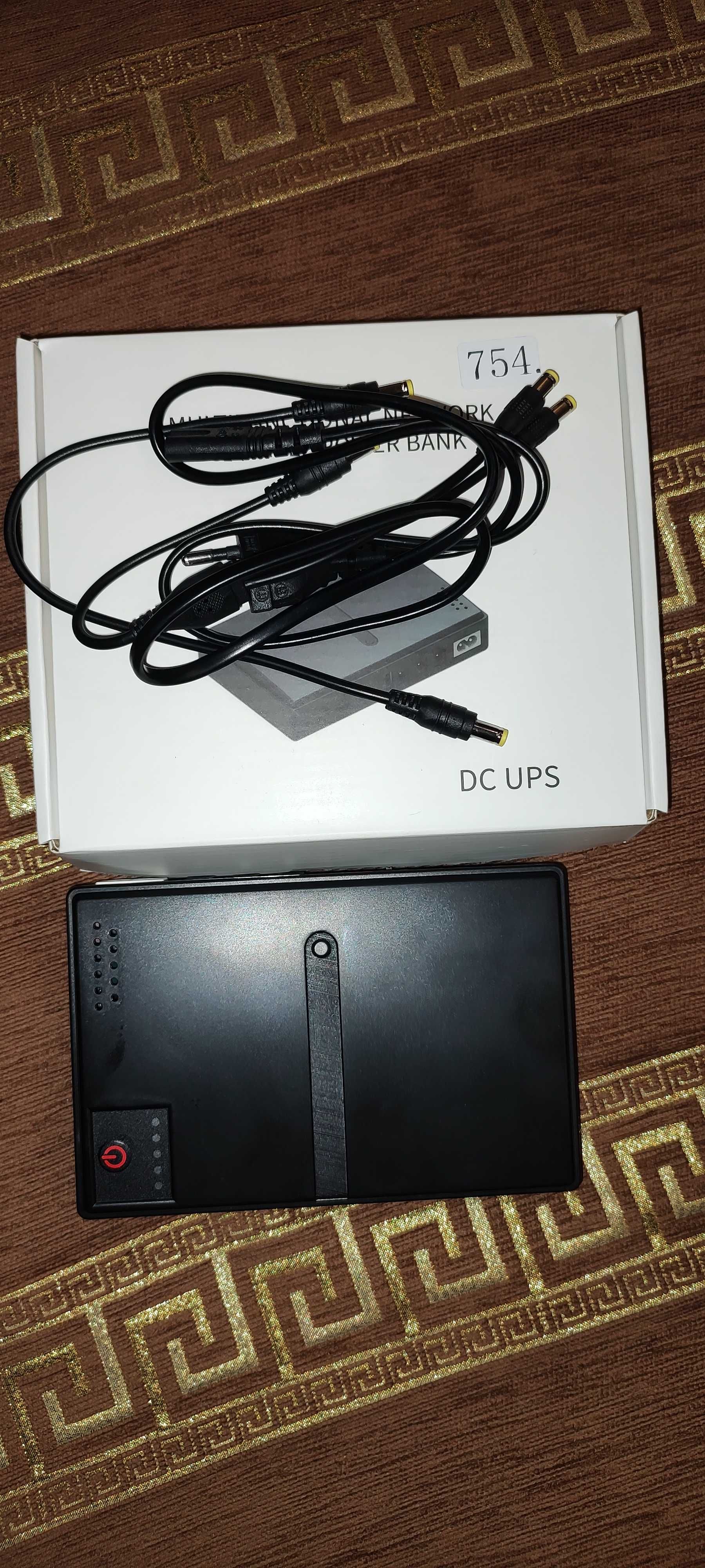 DC1036P Безперебійник для роутеру дбж ups для wi-fi 12в 9в на 18650
