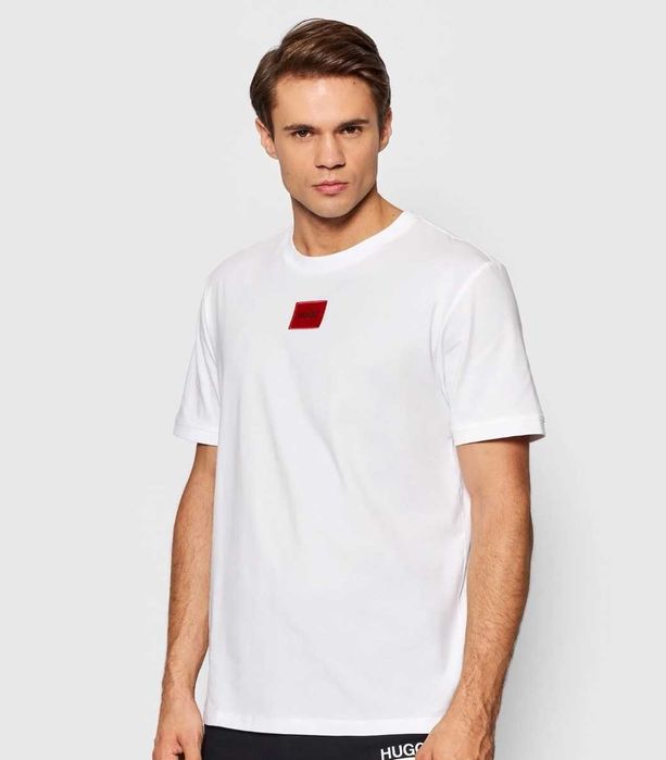 Hugo boss centr logo футболка