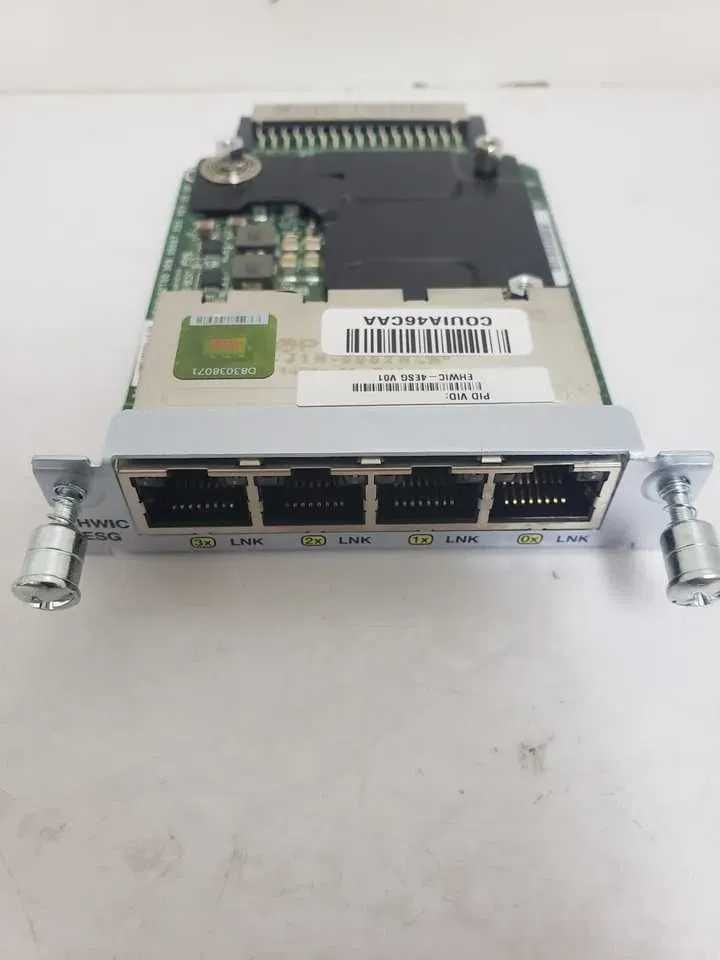 Cisco EHWIC-4ESG 4-Ports 10/100/1000 Gigabit Ethernet Switch Card