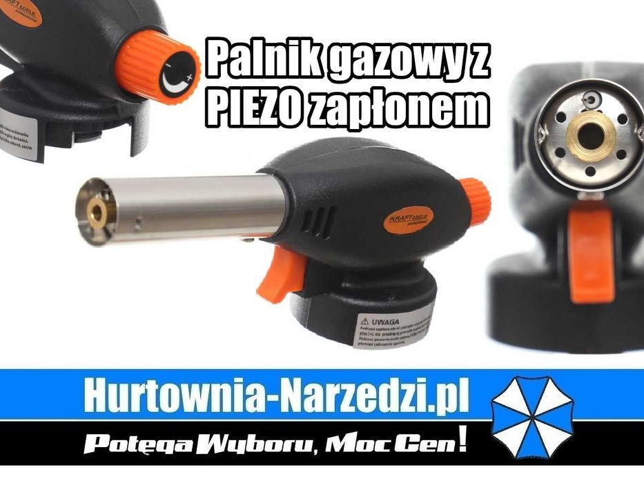Palnik gazowy z zapłonem PIEZO palnik gazowy do lutowania