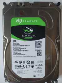 Жорсткий диск Seagate HDD 2TB 7200rpm  3.5 SATA III для ПК + тести