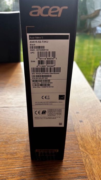 Acer Nitro 5 — mocny laptop gamingowy - black friday okazja