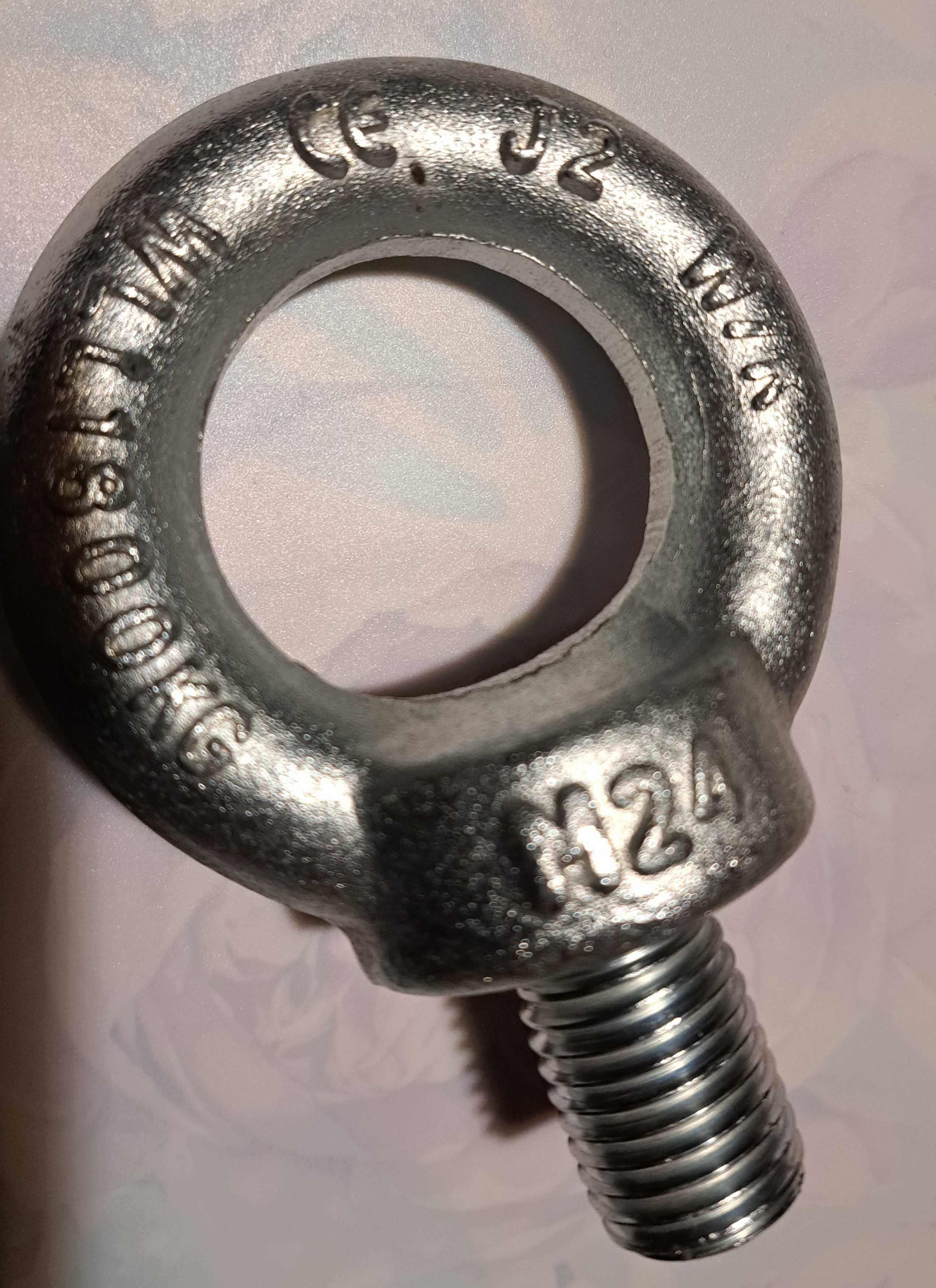 Śruba z uchem  do 1800KG m24