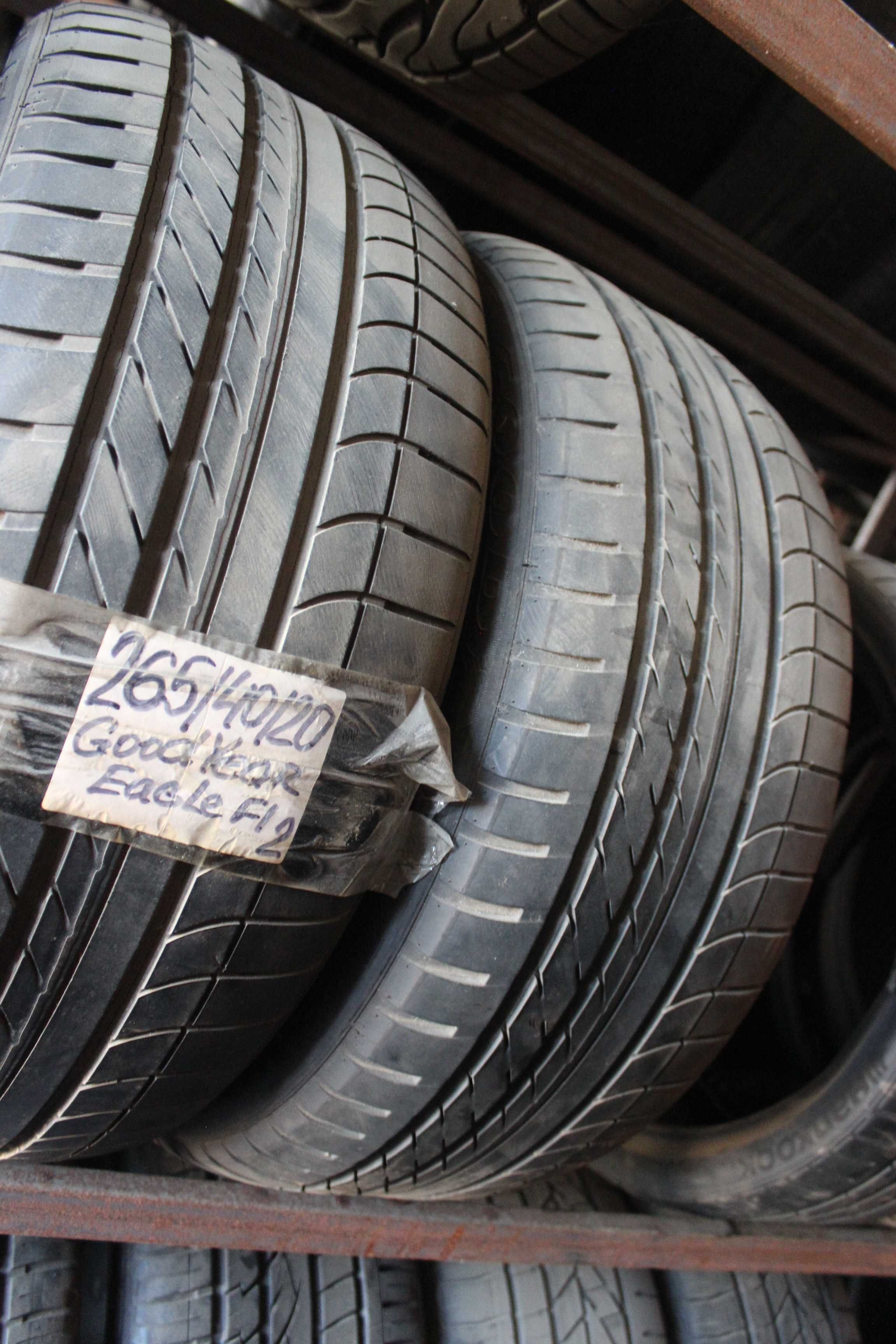 265-40-R20 GOODYEAR EAGLE F1 2штуки пара летней резины GERMANY