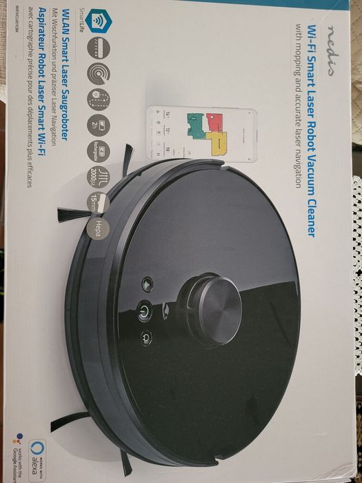 Robot aspirador WiFi smart NOVO