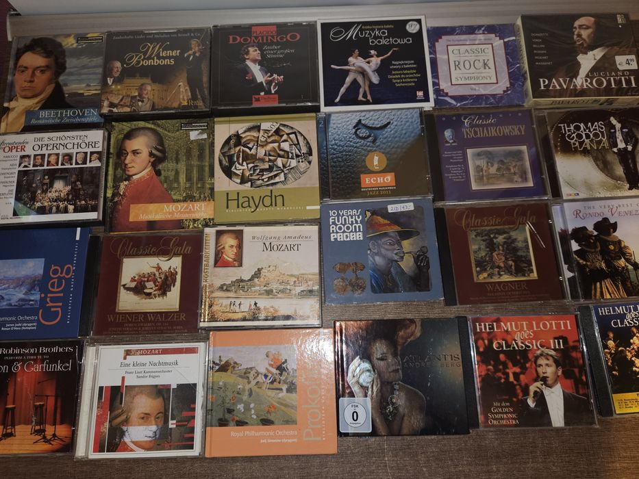 Muzyka poważna płyty CD zestaw