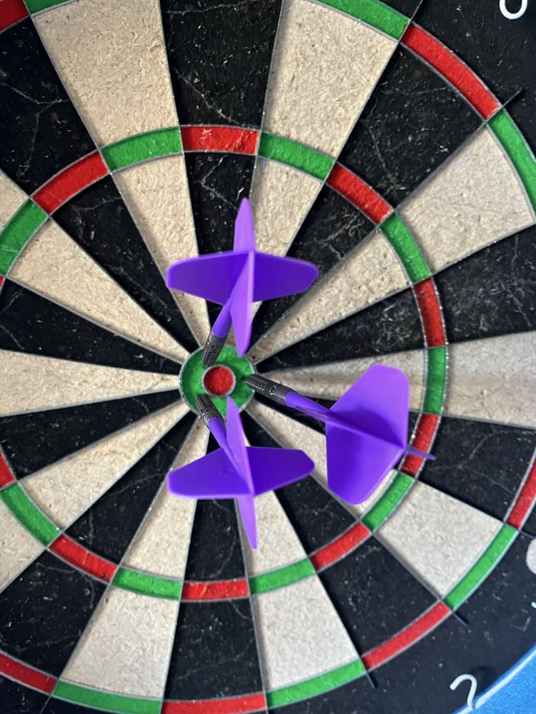 Piórka Dart 6 sztuk typu K-flex