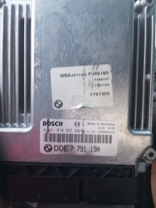 Centralina E46 320d 150cv + ews chave canhão de ignição e porta