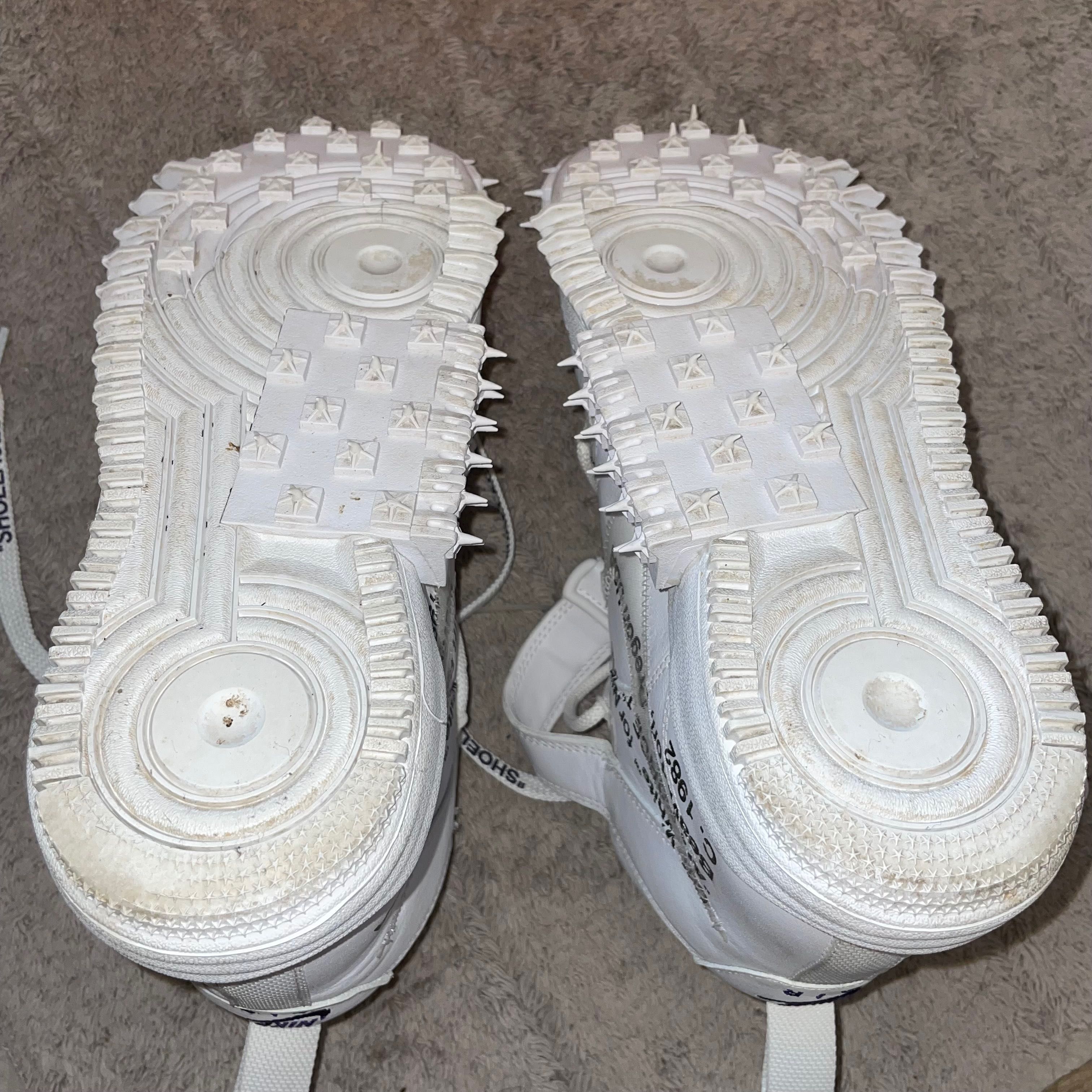 off white Air Force graffiti