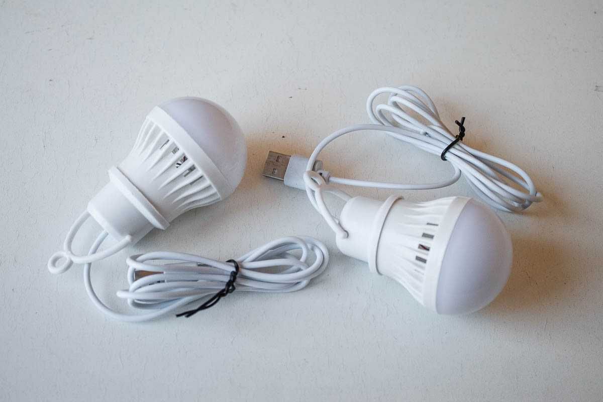 Подвесная светодиодная LED лампа с питанием от USB
