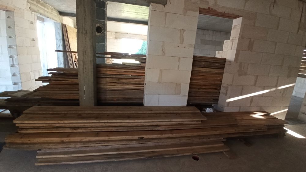 Deski szalunkowe 32 mm i 25 mm