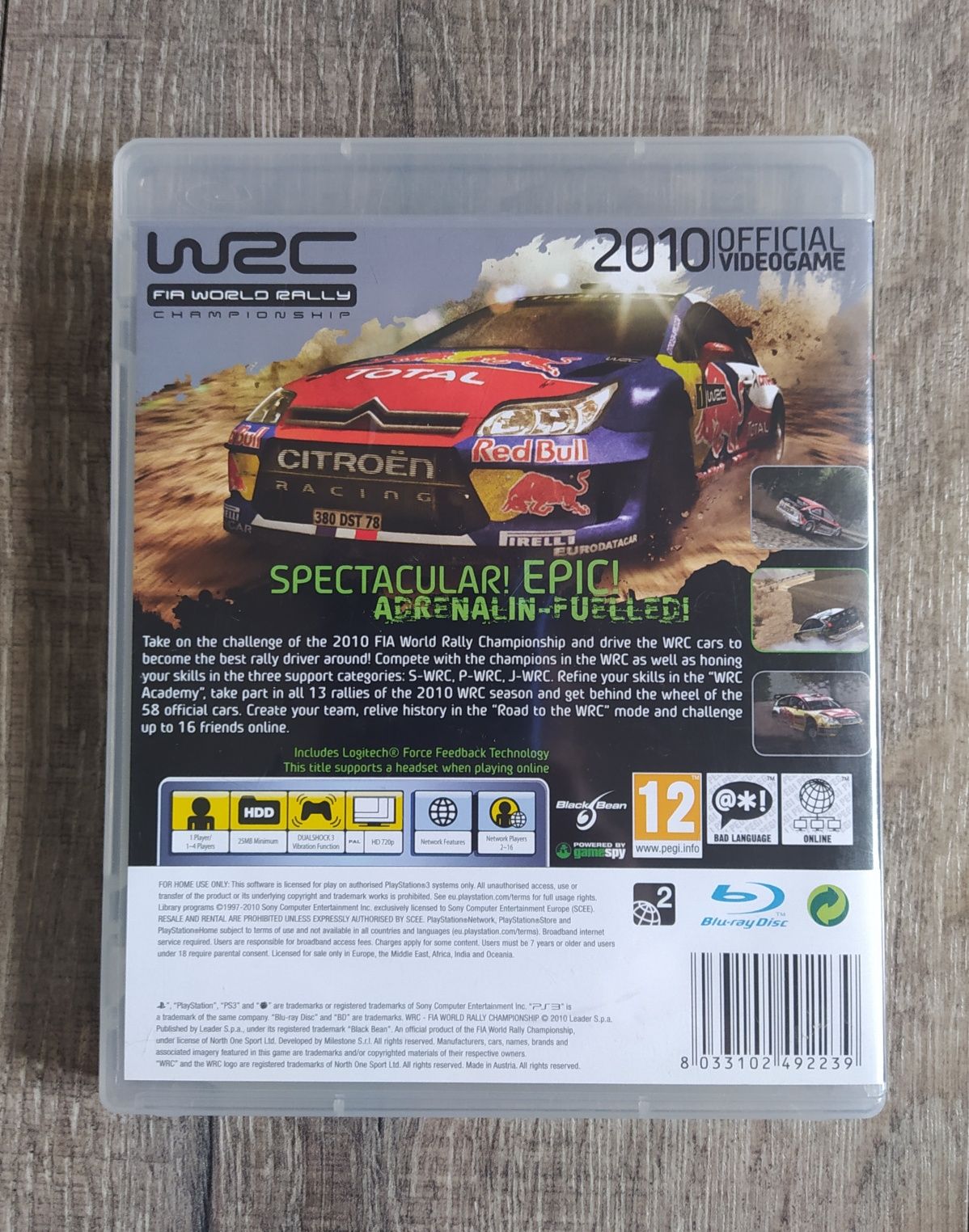 Gra PS3 WRC Wysyłka