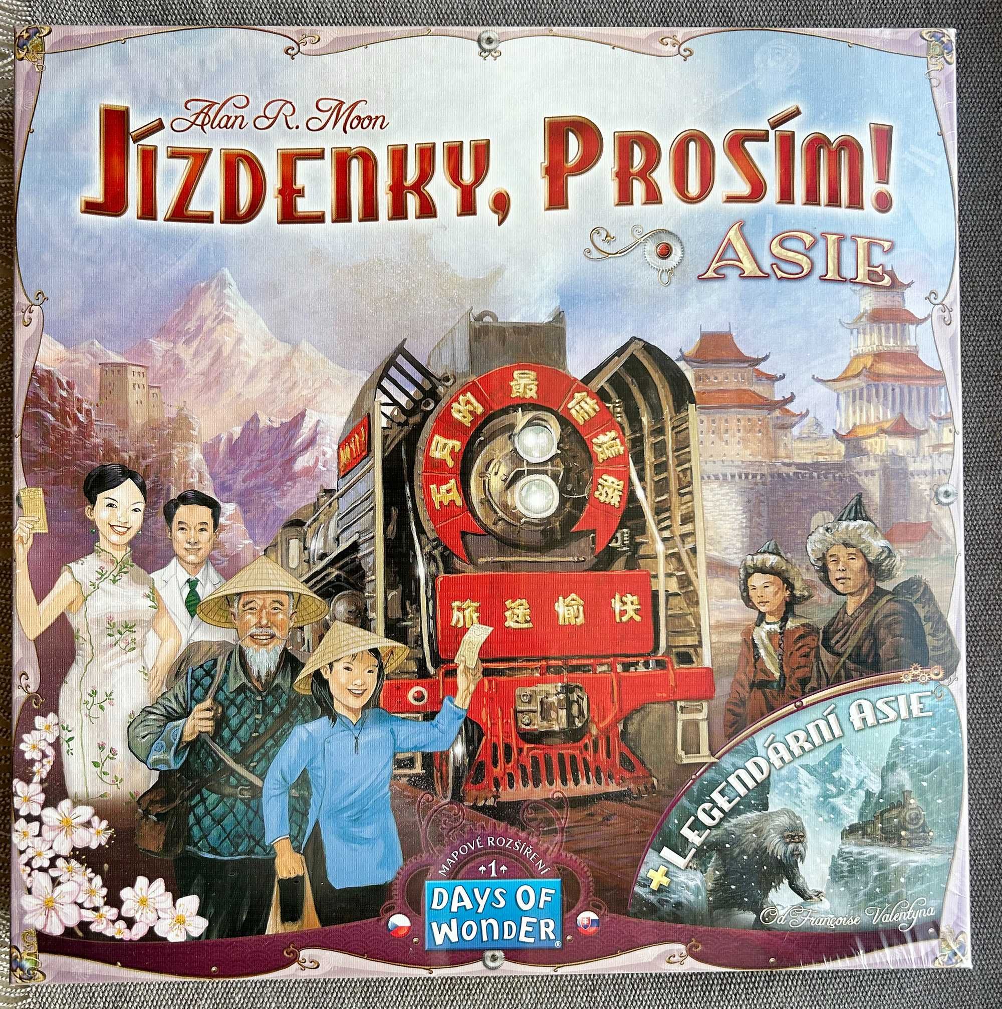 Wsiąść do pociągu Azja (wersja czeska) nowa