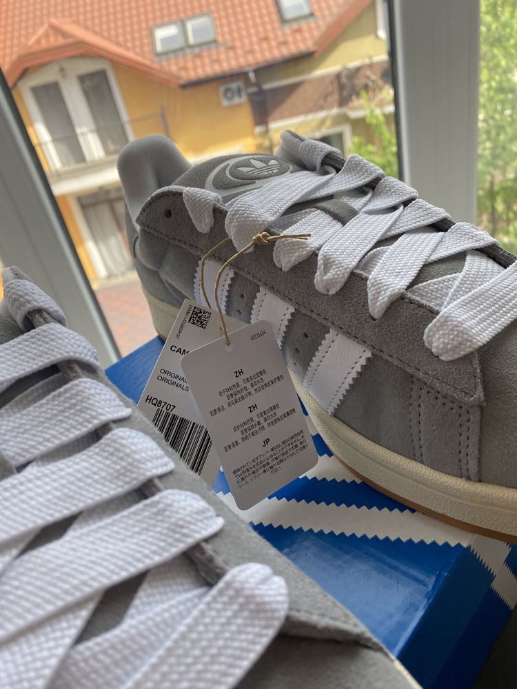 Оригінальні кросівки Adidas Originals Campus O0S Gray