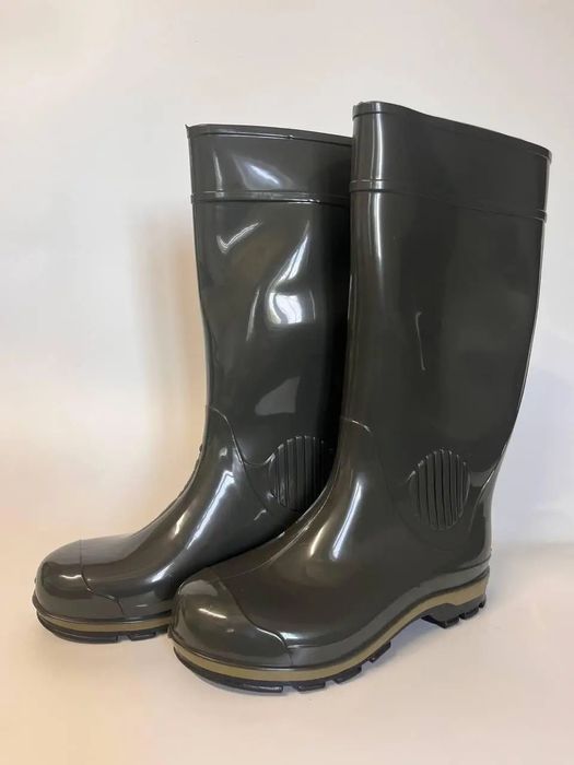 Чоботи гумові чоловічі резинові рибацькі Гума Трест ПВХ Guma Trest