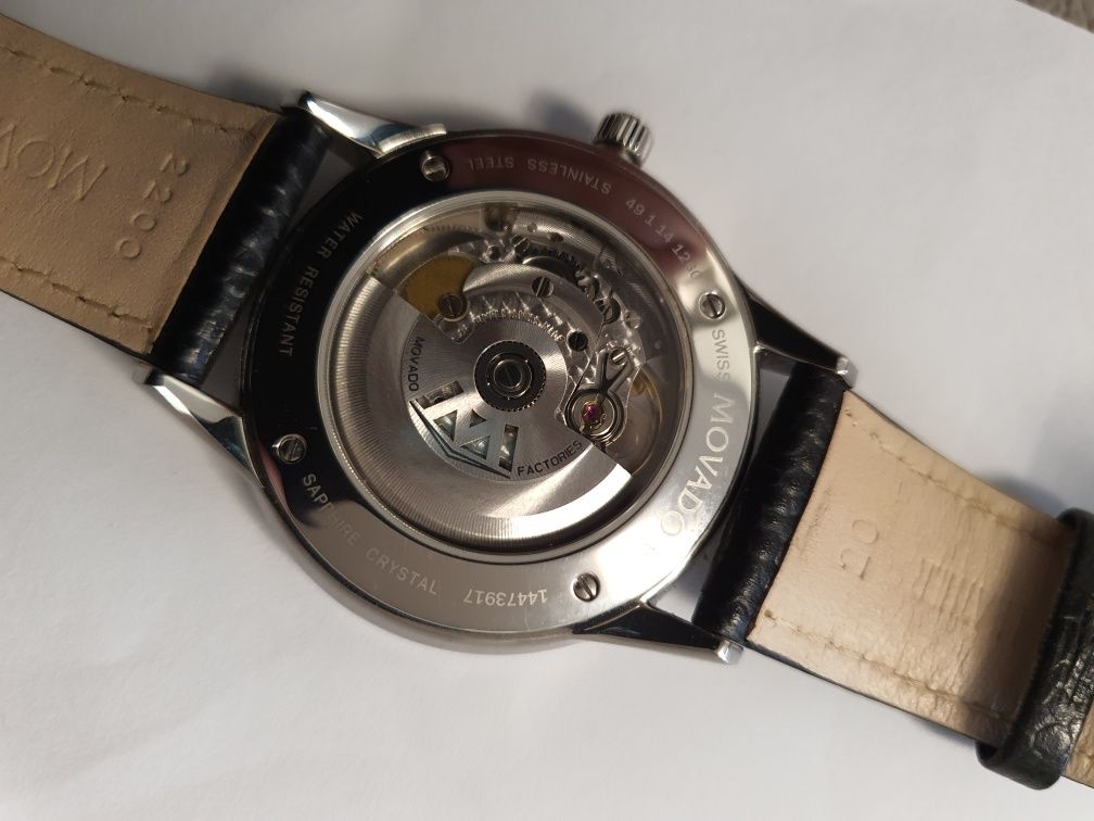 Zegarek movado automat okazja 39mm zamiana