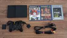 Konsola PlayStation 2 Slim PS2 SCPH-90004 + Gry ZESTAW