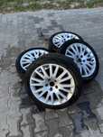 Koła 17 5x112 Audi z oponami letnimi Barum 225/45/17r