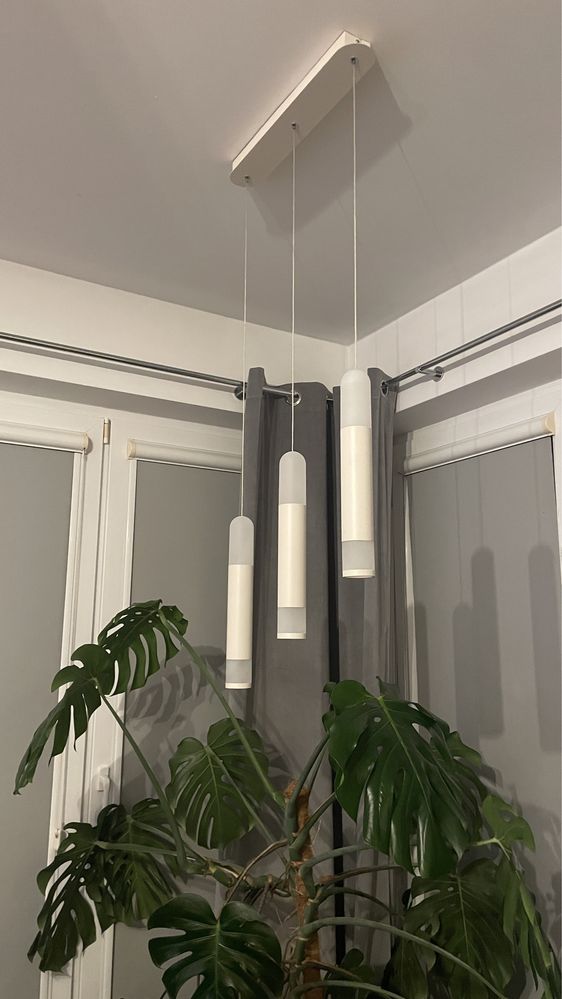Lampa wisząca Light Prestige 3 -punkty światła zintegrowane źródło LED