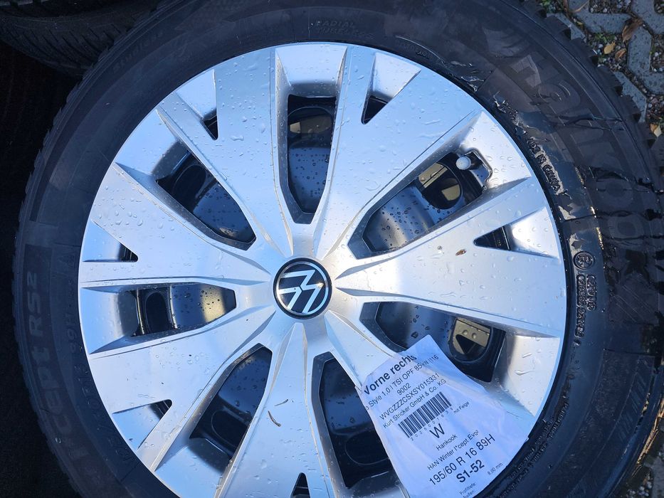 5x100 kola zimowe vw taigo mowe 195/60/16