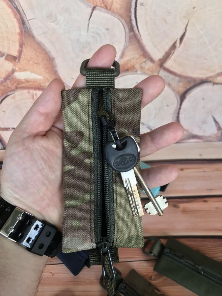 Ключниця з Cordura 1000D,чорна,олива,койот,мм14,multicam,бірюзова,edc