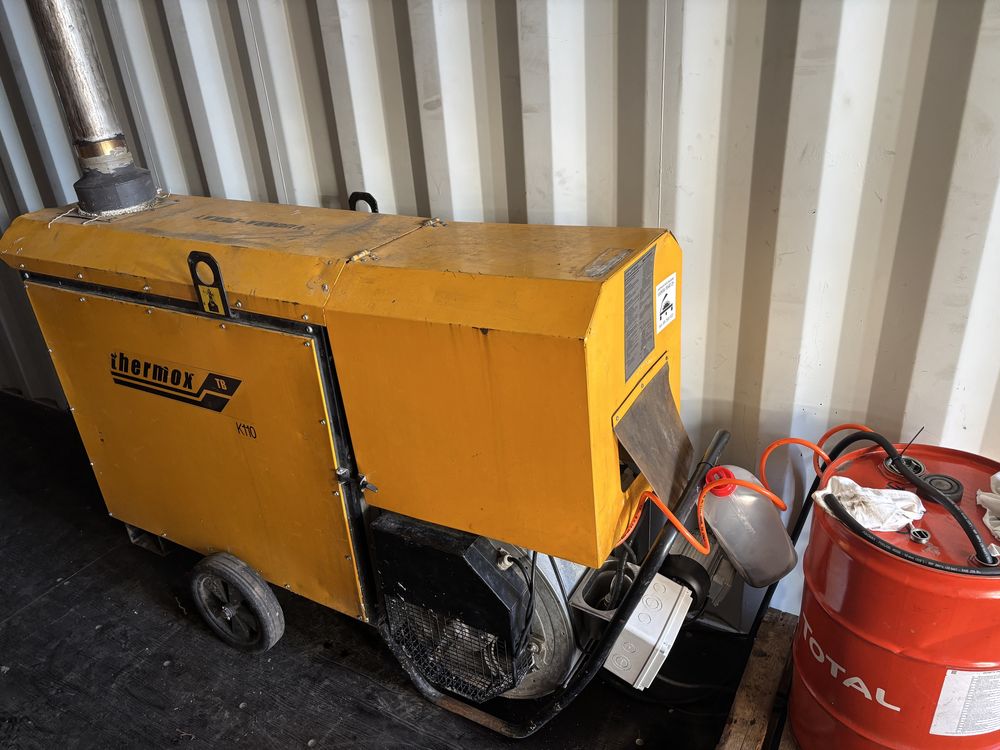 Nagrzewnica Thermox Tb 110 KW z palnikiem Bairan Poland stw133-1