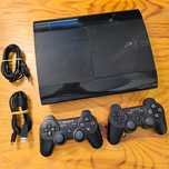 PLAYSTATION 3 PS3 Super Slim 12GB Kable 1x Kontroler Stan DB+ 7+/10